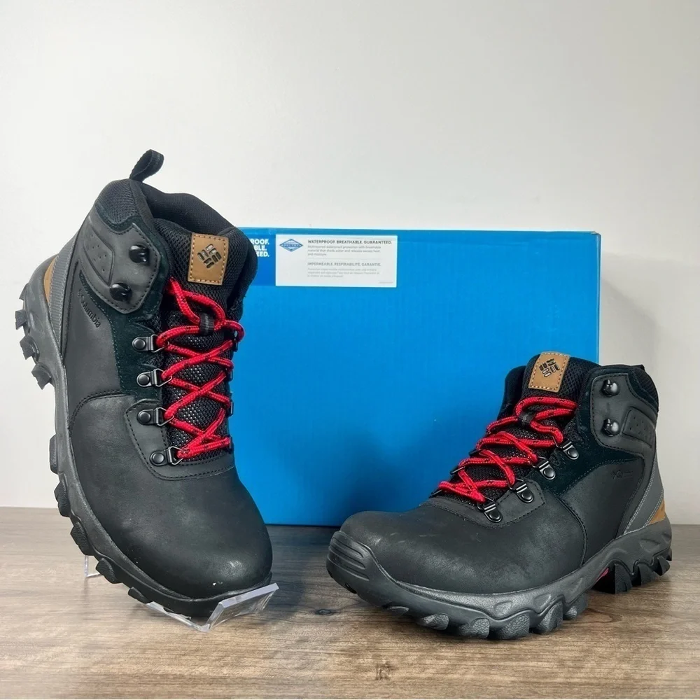 Columbia Men's Newton Ridge Plus II Waterproof Boot Size 9 #B1580
